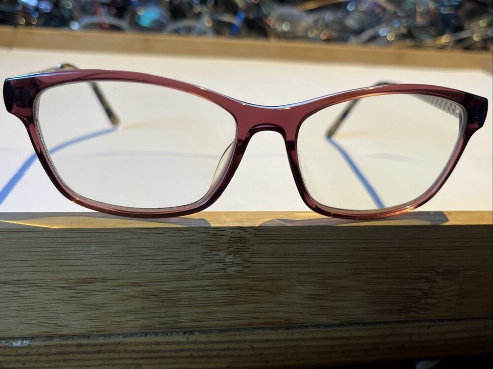 PRODESIGN DENMARK 5637 c.3735 Plum EYEGLASSES 53-15-140 B41mm Japan Frames Only
